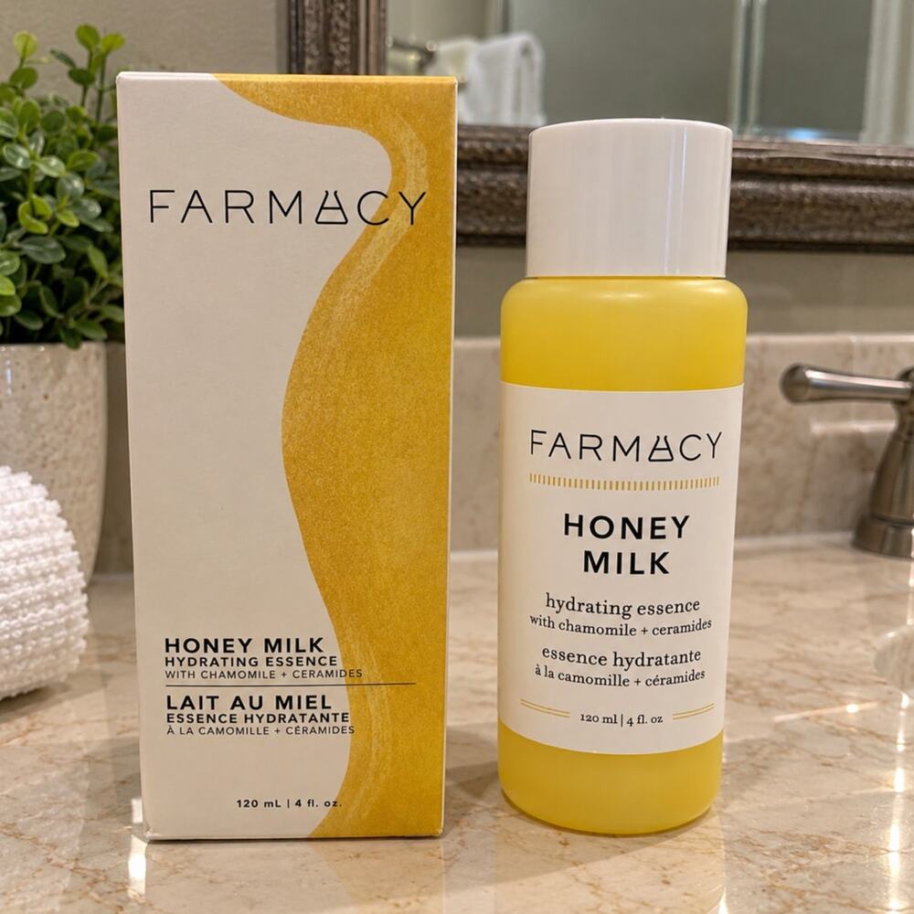 Farmacy Honey Milk Hydrating Essence, 4oz | 120mL, New